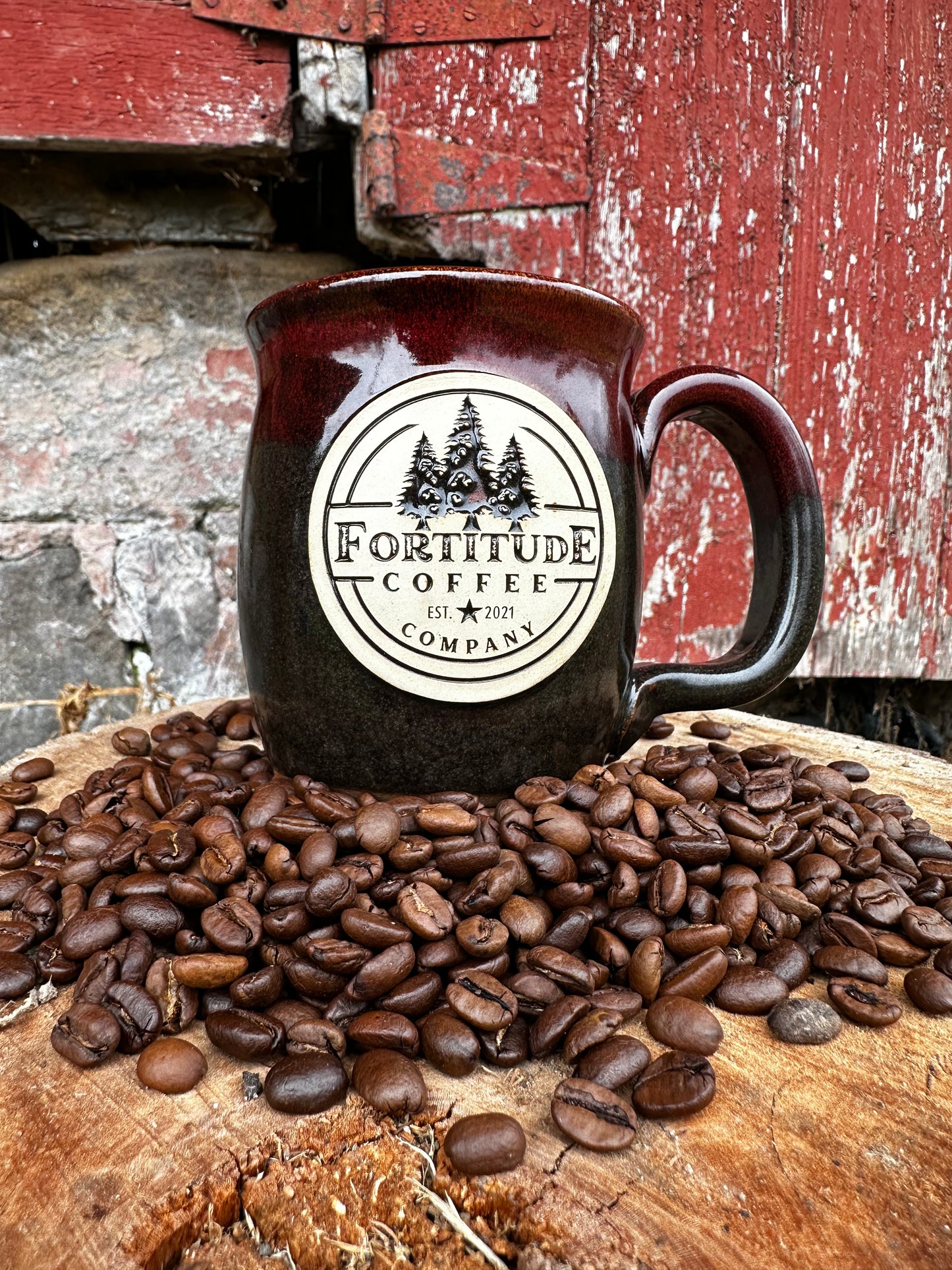 Handcrafted Ceramic FORTITUDE Mug