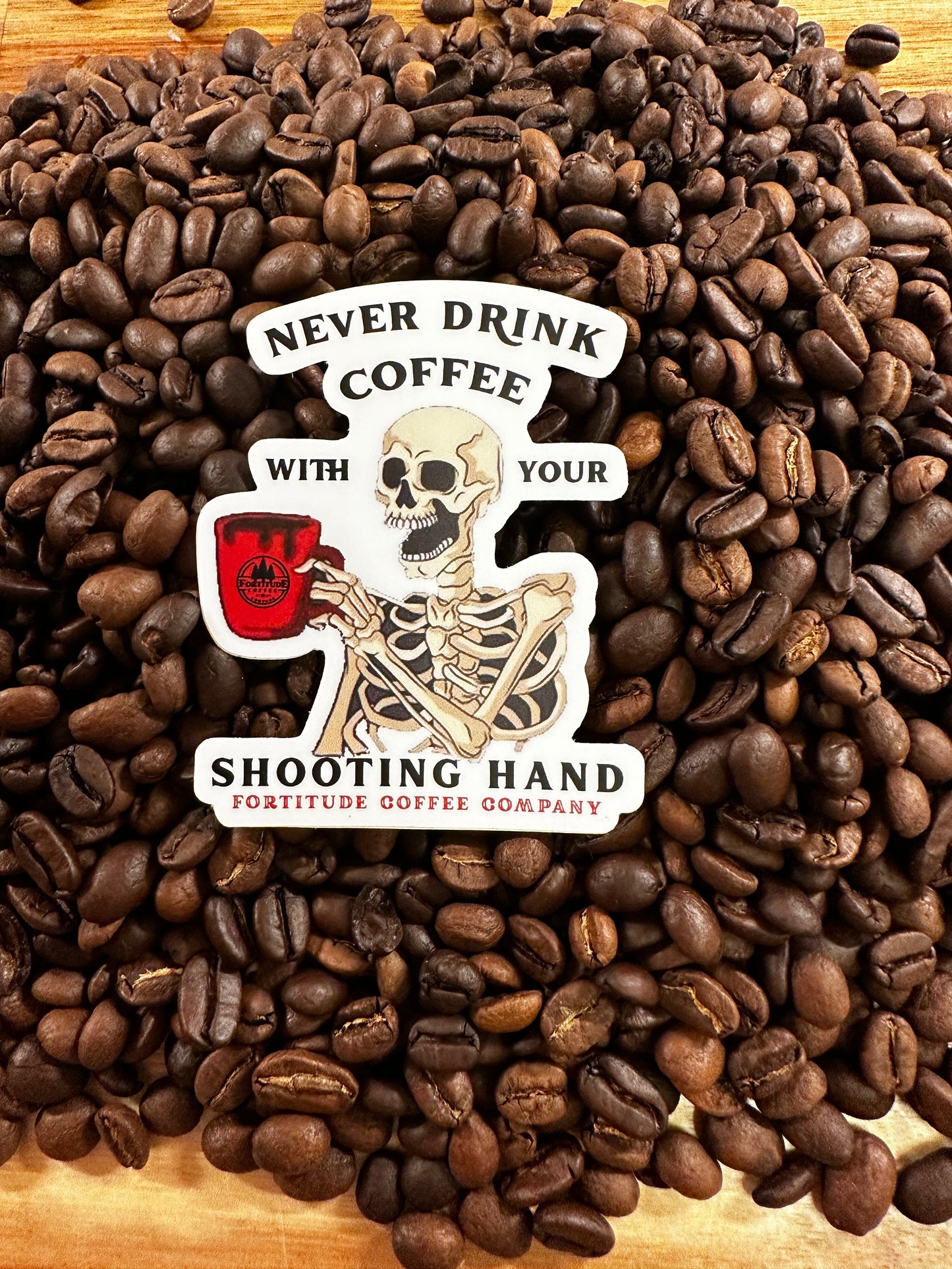 SHOOTING HAND sticker