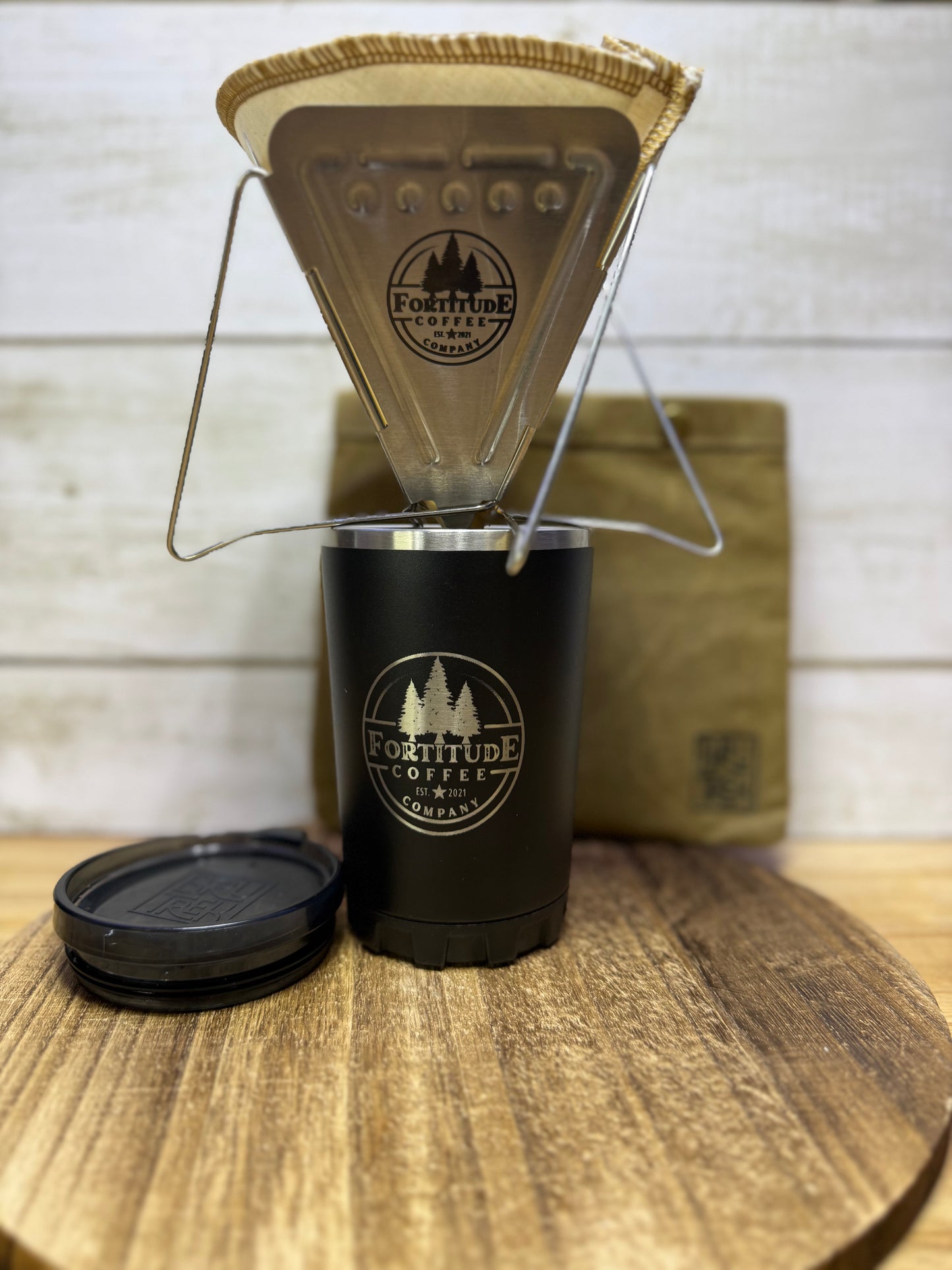 fortitude pour over on the brutrek camp cup