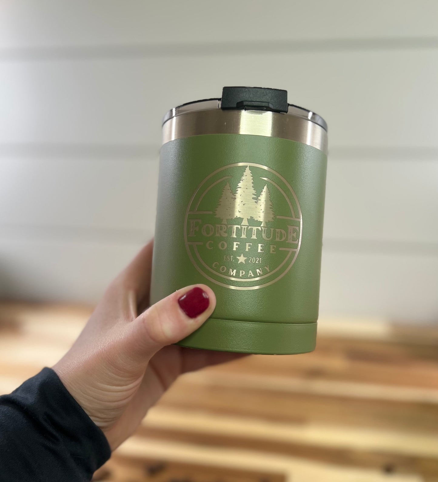 Fortitude Coffee Company 12oz Lowball Tumbler