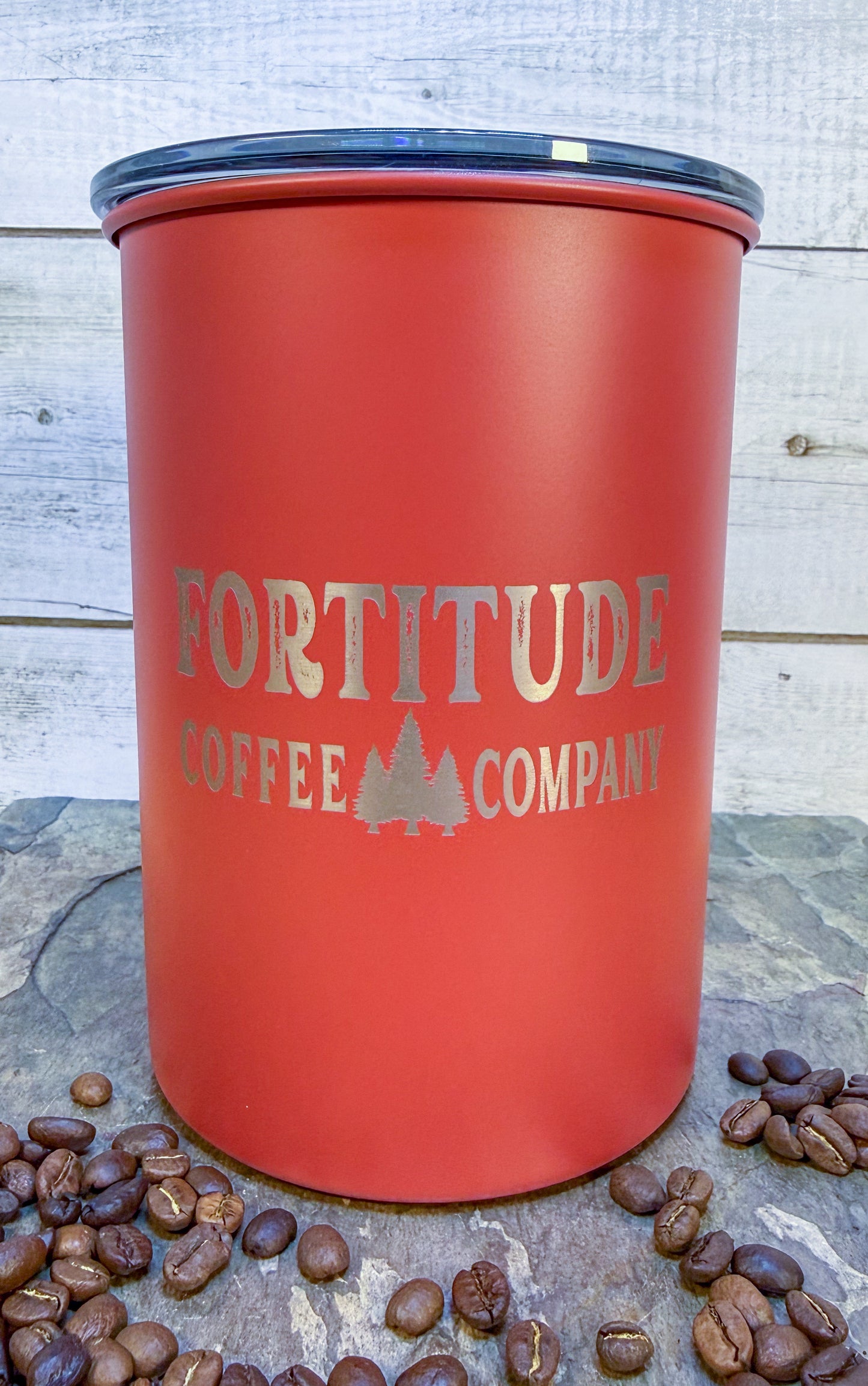 Fortitude Coffee Co. Airscape® Coffee Canister- 2qt