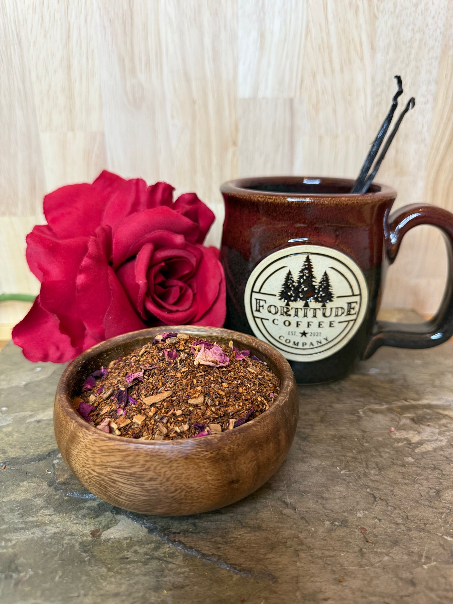 Vanilla Rose Roobios Tea