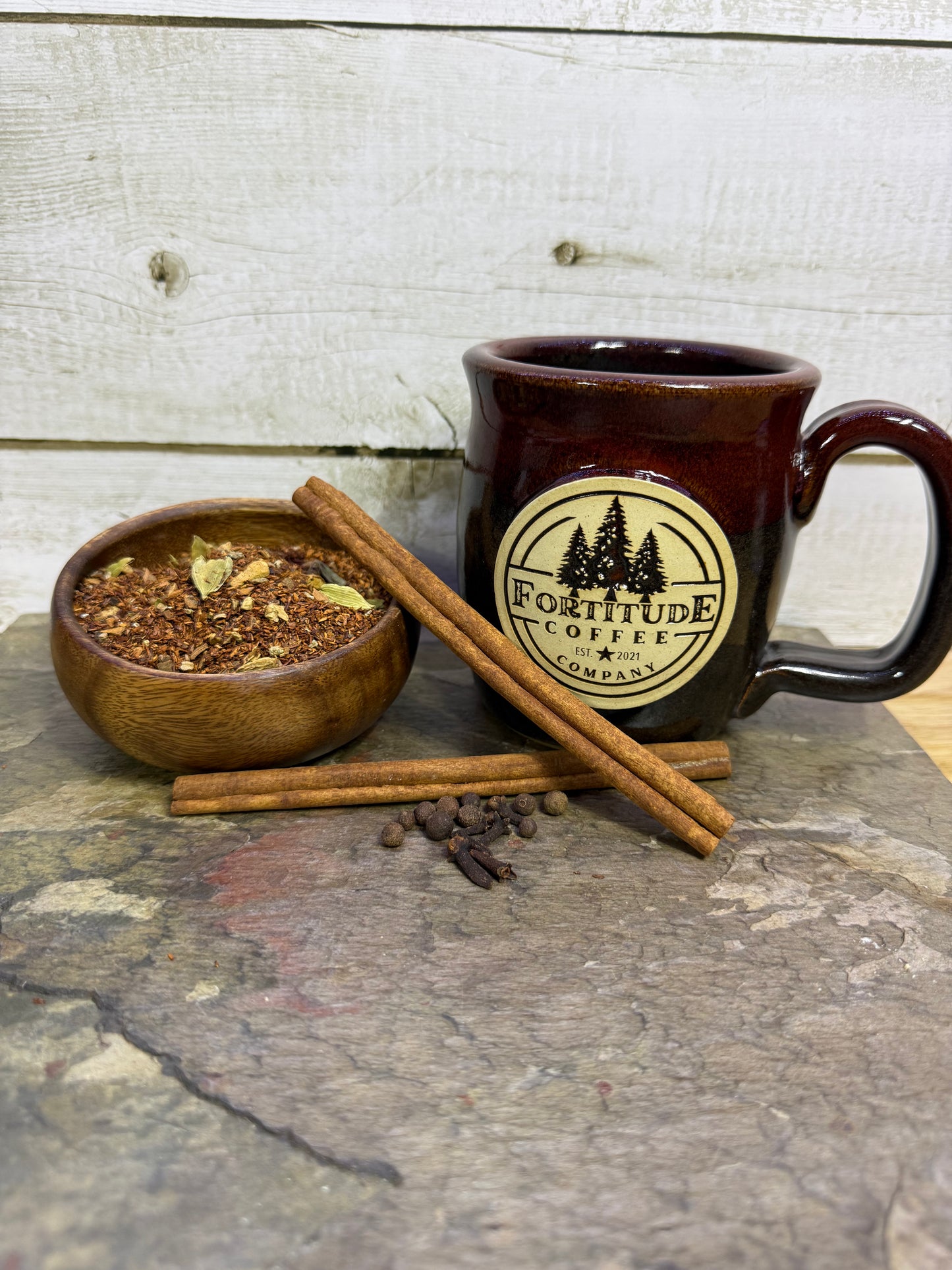 caffeine free mountain chai loose leaf tea