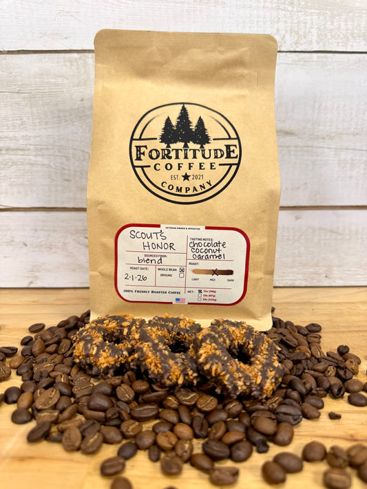 samoa  cookie flavored coffee