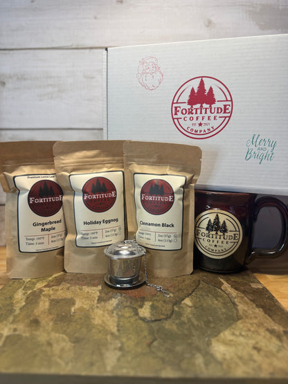 holiday caffeinated tea set