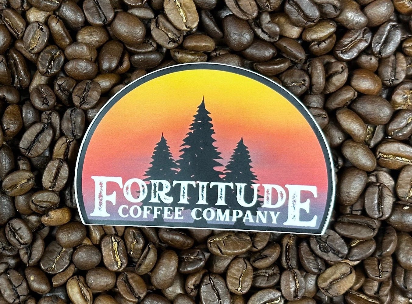 Fortitude Sunset (sticker) - Fortitude Coffee Co