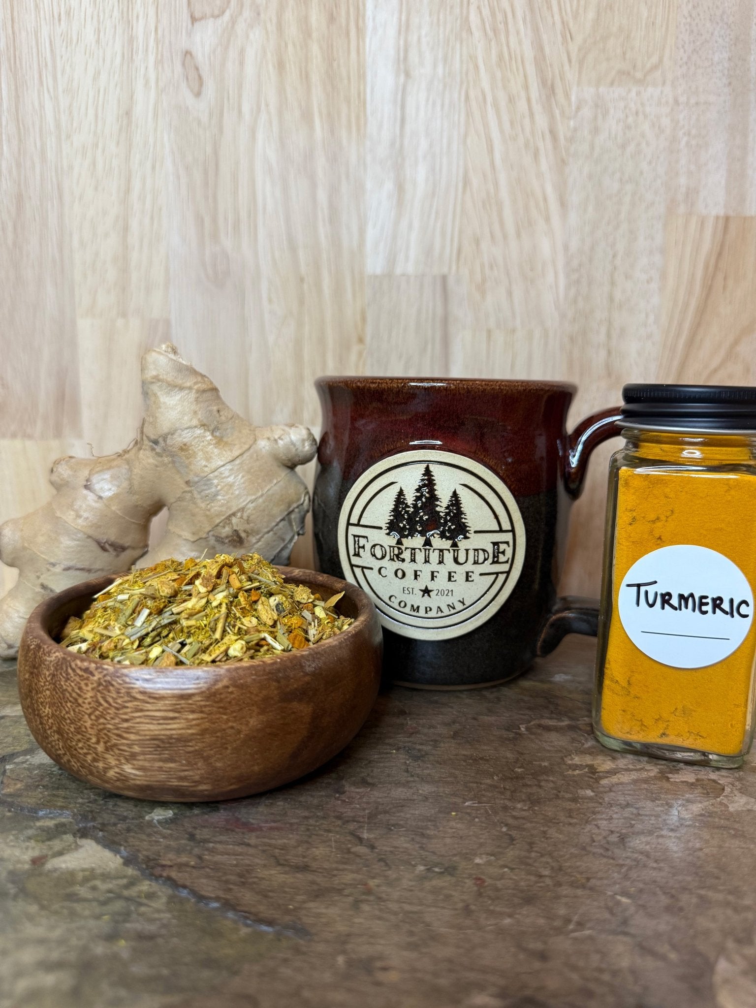 Turmeric Ginger Tea - Fortitude Coffee Co