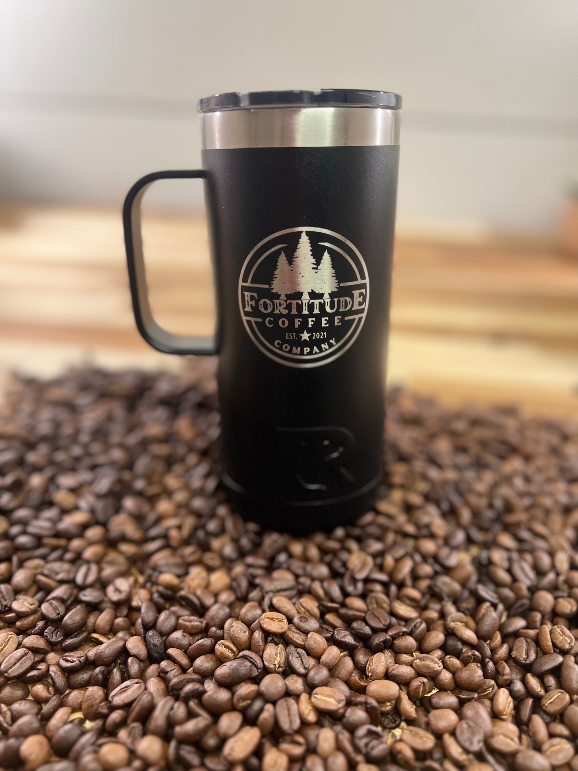 Fortitude Coffee Company 16oz Travel Mug