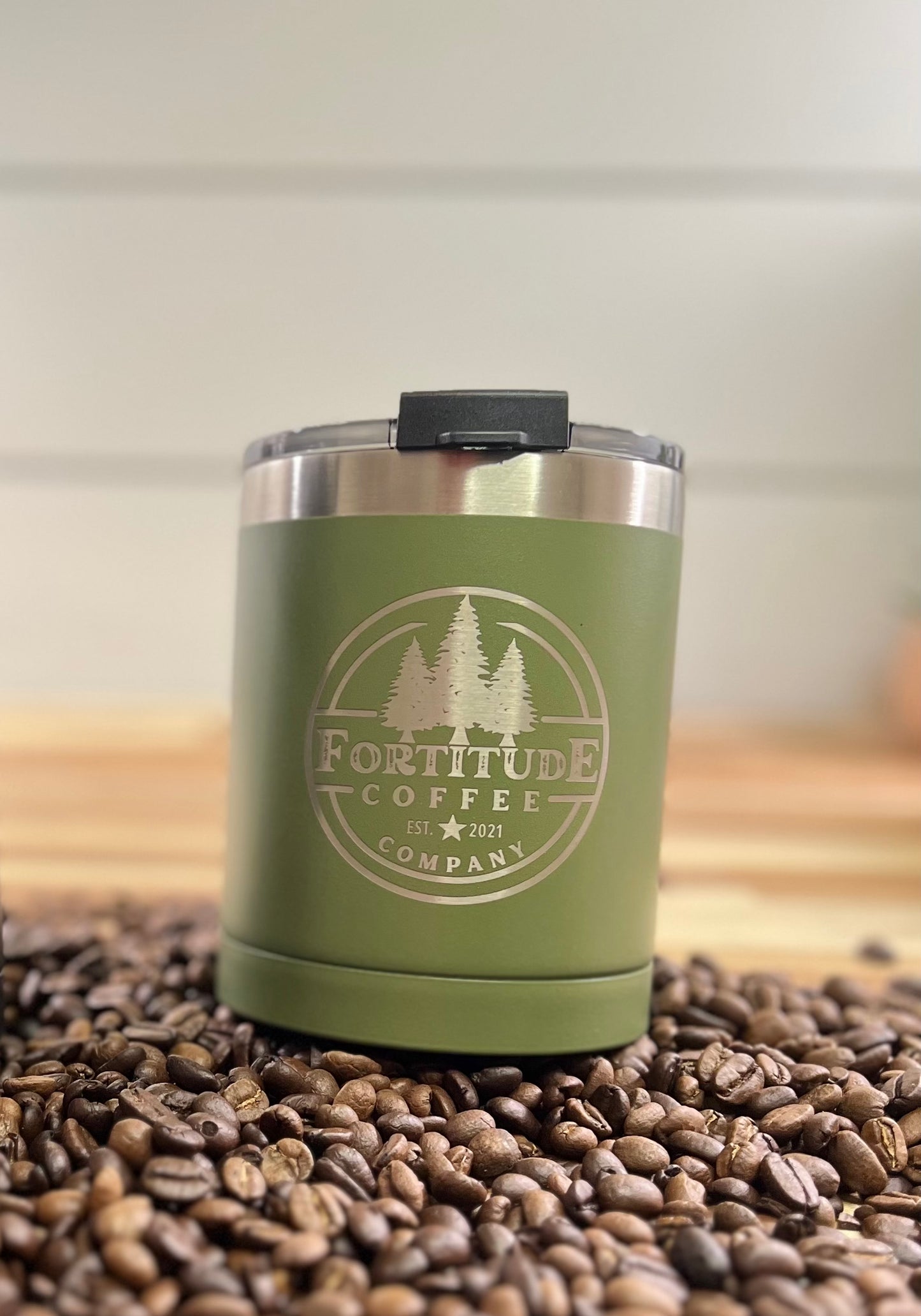 Fortitude Coffee Company 12oz Lowball Tumbler