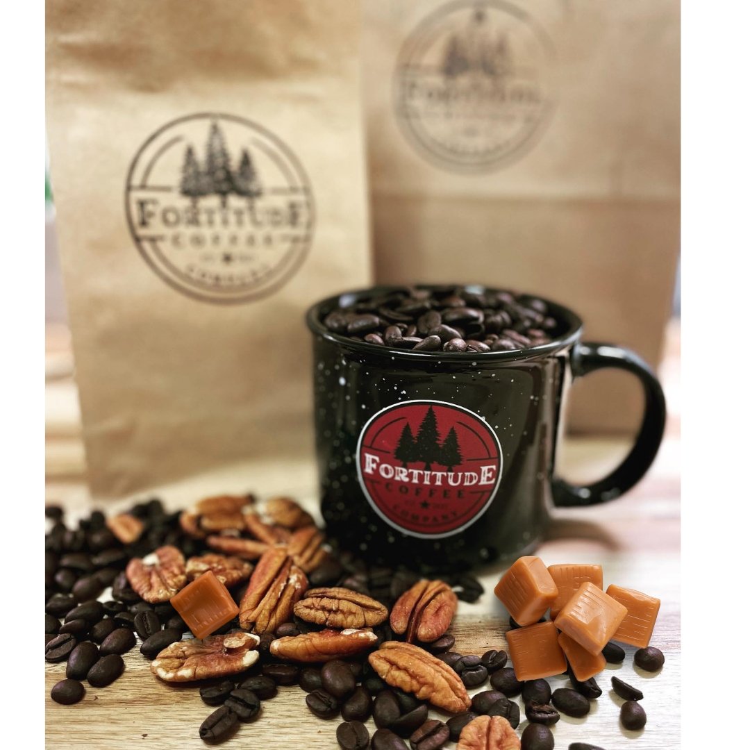CARAMEL Toasted Southern Pecan - Fortitude Coffee Co