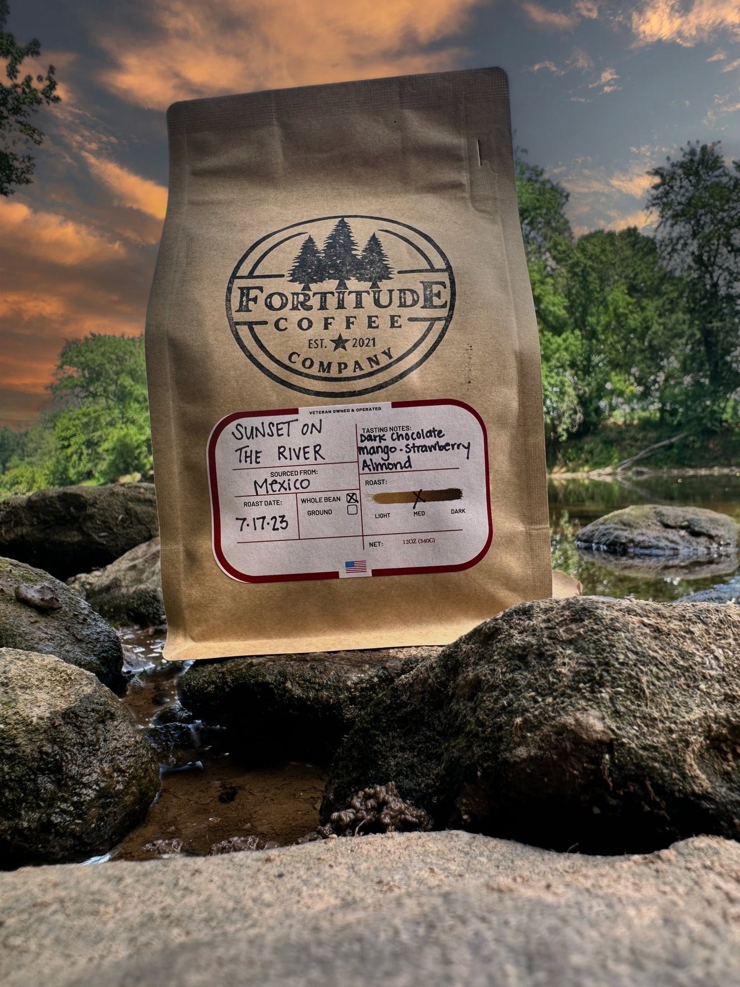 SUNSET ON THE RIVER - Fortitude Coffee Co